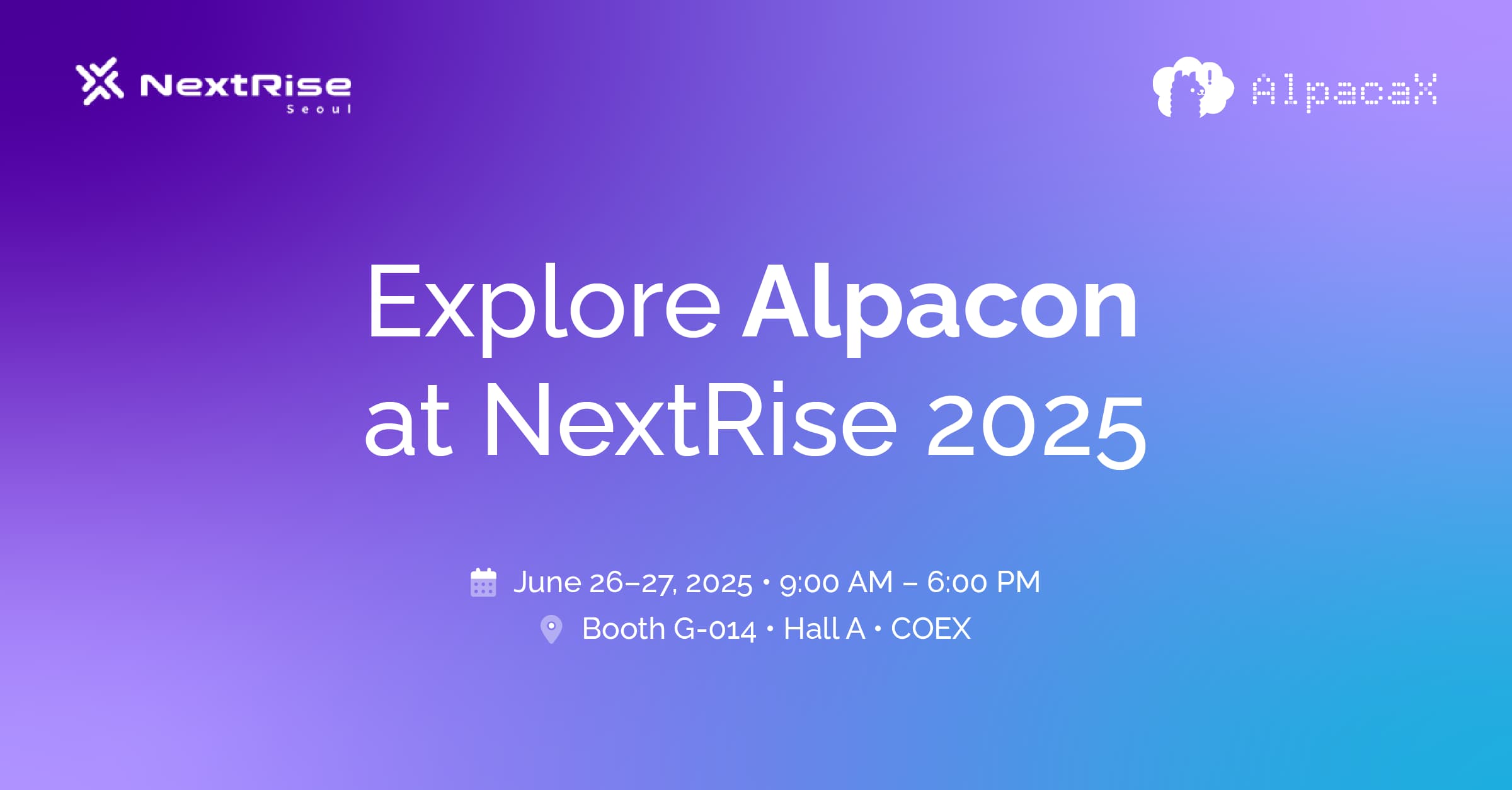 NextRise 2025: experience zero trust in action with Alpacon
